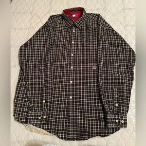 TOMMY HILFIGER~PLAID SHIRT~NWOT~XL